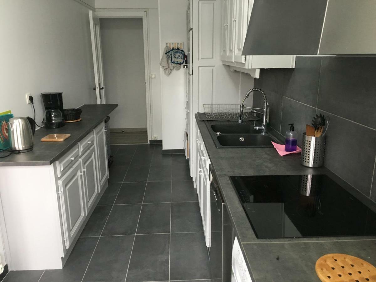 Bedinreims "Burgundy Bottle" 110M2 Exceptional, 4 Chambres Doubles, 2 Bain, Free Park & Wifi, Tout Equipe Екстер'єр фото