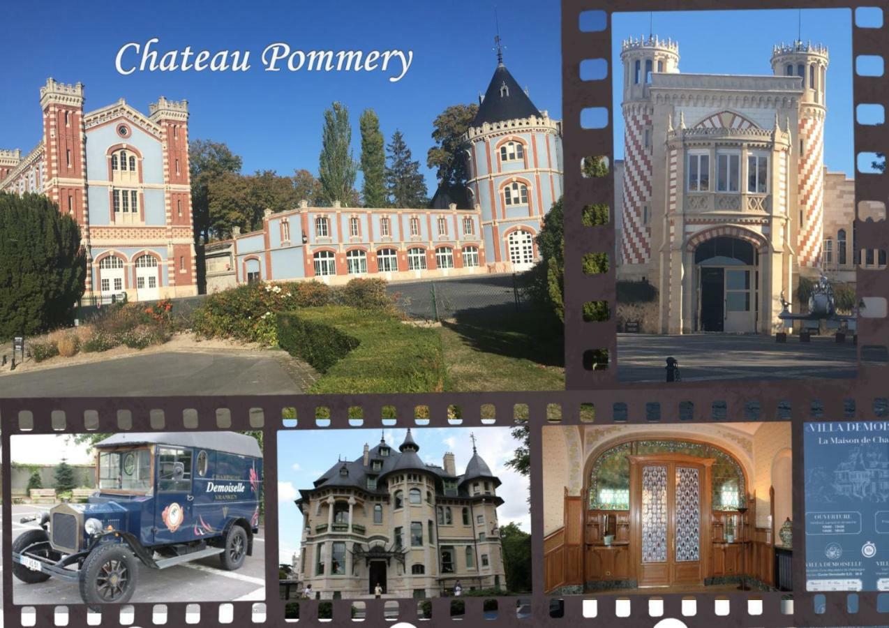 Bedinreims "Burgundy Bottle" 110M2 Exceptional, 4 Chambres Doubles, 2 Bain, Free Park & Wifi, Tout Equipe Екстер'єр фото